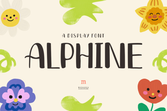 Alphine: The Playful Display Font for Digital Design