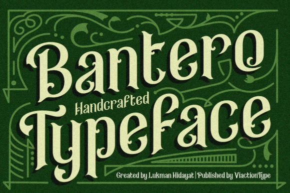 Bantero: A Vintage Font That Brings Your Creations to Life