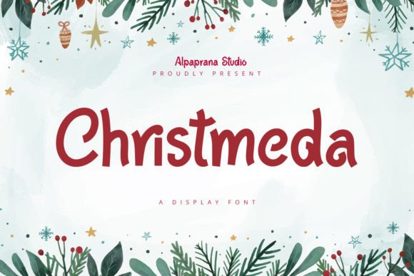 Christmeda: The Warm, Modern Display Font I've Been Waiting For