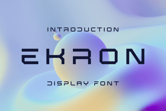 Ekron: A Display Font for Editorial Depth