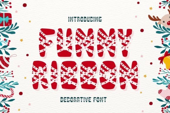 Funny Ribbon: A Christmas Font That Works Year-Round for Campaigns