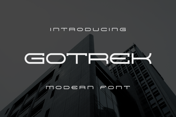 Gotrek: The Display Font That Commands Attention
