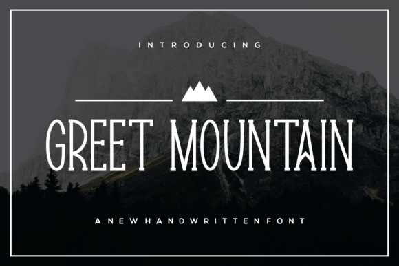 Greetmountain: A Bold Font for Real Branding Projects
