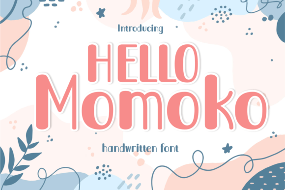 Hello Momoko: A Friendly Font for Crafted Products