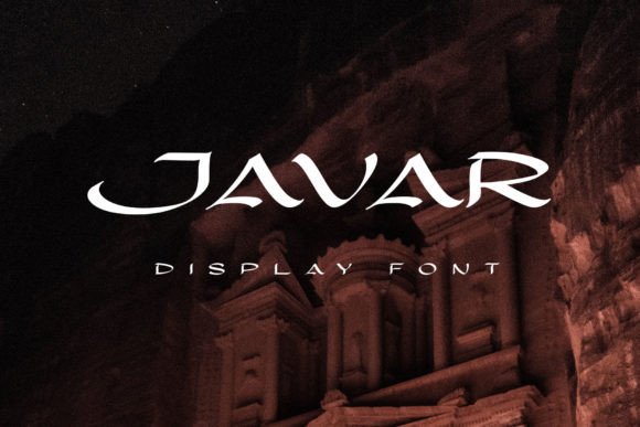 Javar: The Authoritative Display Font for Crafters and Brands
