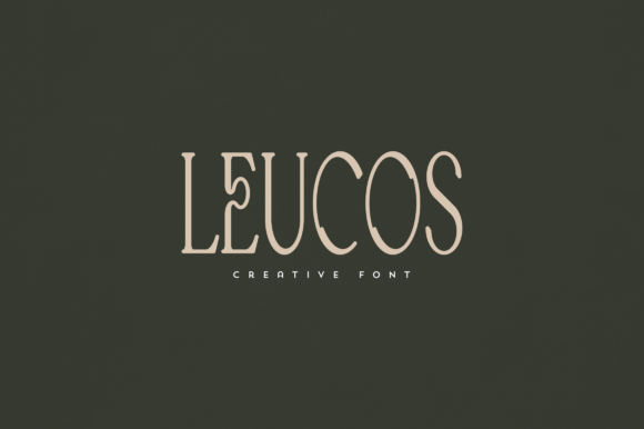 Leucos: An Elegant Display Font for Memorable Branding