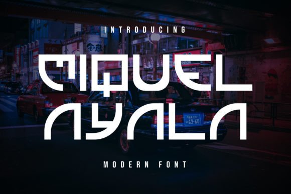 Miquel Ayala: A Display Font for Handmade Business Beauty
