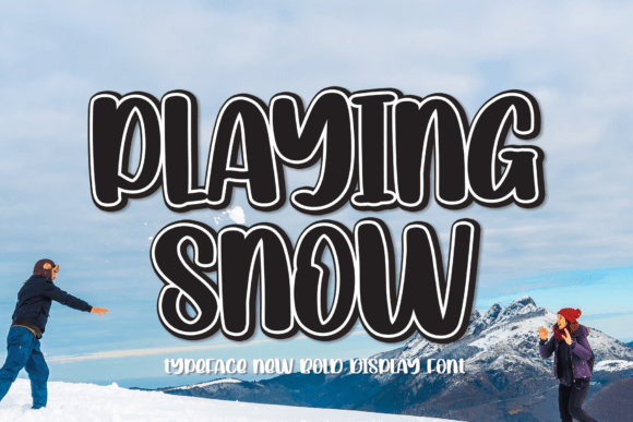 Playing Snow: A Designer Font for Warm Digital Experiences