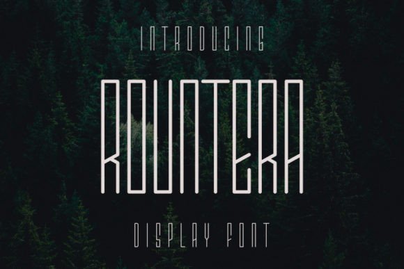 Rountera: A Typeface That Makes Your Brand Stand Out