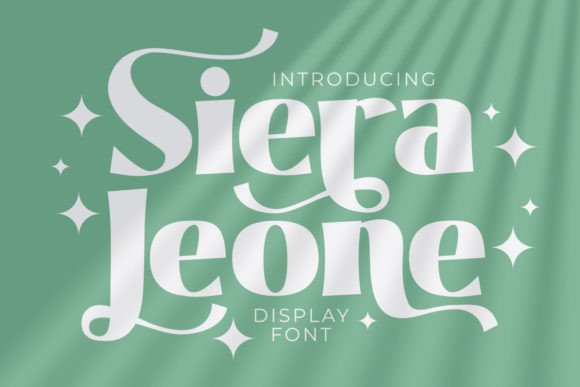 Siera Leone: A Display Font Built for Modern Campaigns