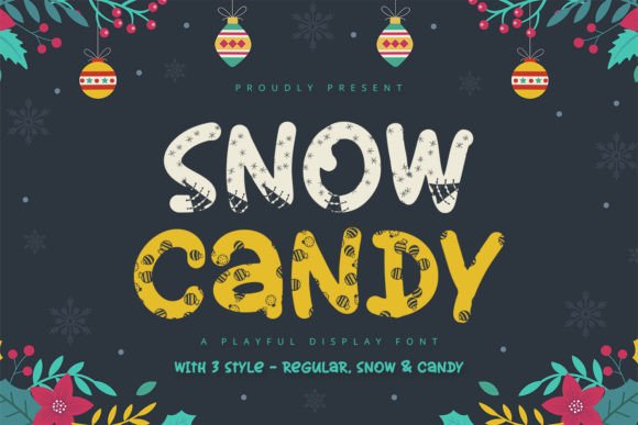 Snow Candy: A Playful Font for Branding That Feels Personal