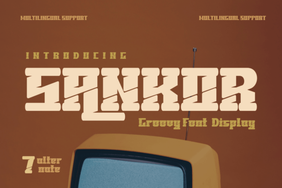 The Sankor Font: A Groovy Choice for Editorial Personality