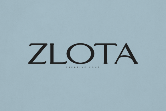 Zlota: A Font That Makes Small Brands Look Big-Time Polished